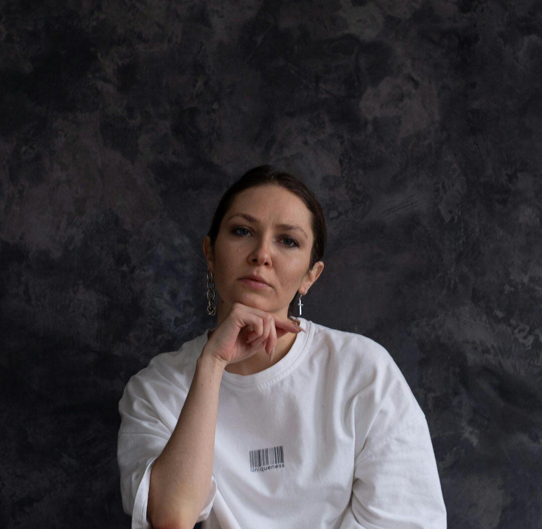 Professional female journalist and trainer portrait